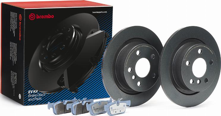 Brembo KT 08 012 - Jarrupalasarja, levyjarru inparts.fi