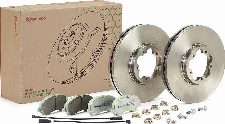 Brembo KT 10 012 - Jarrupalasarja, levyjarru inparts.fi