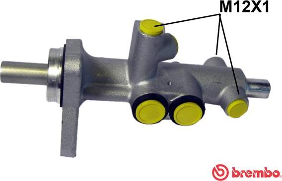 Brembo M 50 035 - Jarrupääsylinteri inparts.fi