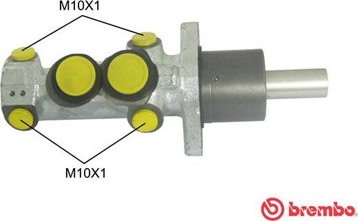 Brembo M 61 058 - Jarrupääsylinteri inparts.fi