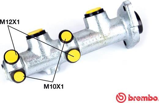 Brembo M 61 078 - Jarrupääsylinteri inparts.fi