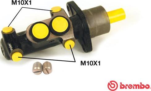 Brembo M 68 025 - Jarrupääsylinteri inparts.fi