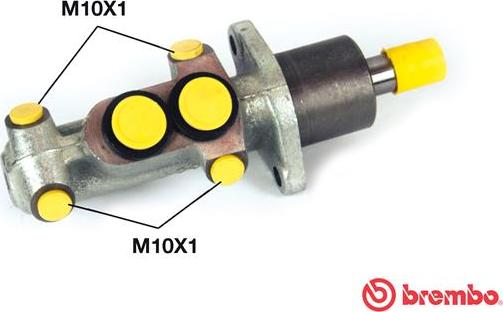 Brembo M 85 012 - Jarrupääsylinteri inparts.fi