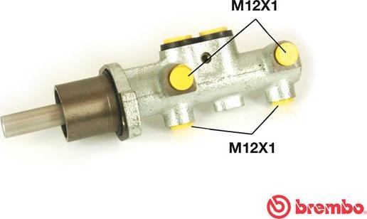 Brembo M 85 037 - Jarrupääsylinteri inparts.fi