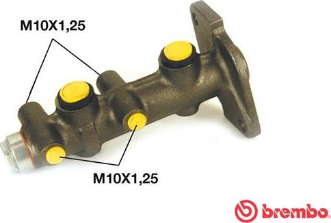 Brembo M 85 022 - Jarrupääsylinteri inparts.fi