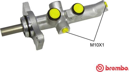 Brembo M 83 019 - Jarrupääsylinteri inparts.fi