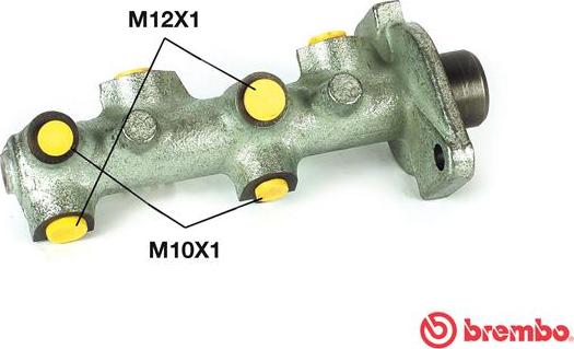 Brembo M 24 021 - Jarrupääsylinteri inparts.fi