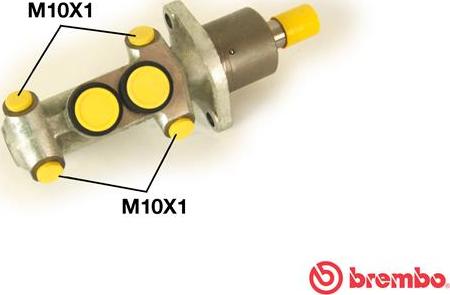 Brembo M 23 043 - Jarrupääsylinteri inparts.fi