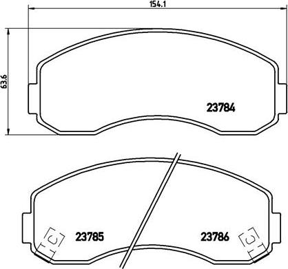 Brembo P 99 003 - Jarrupala, levyjarru inparts.fi