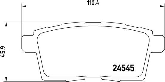 Brembo P 49 041 - Jarrupala, levyjarru inparts.fi