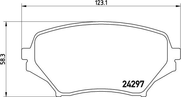 Brembo P 49 043 - Jarrupala, levyjarru inparts.fi