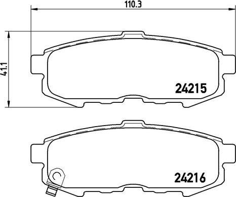 Brembo P 49 042 - Jarrupala, levyjarru inparts.fi