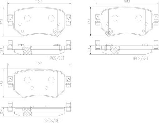 Brembo P49059N - Jarrupala, levyjarru inparts.fi