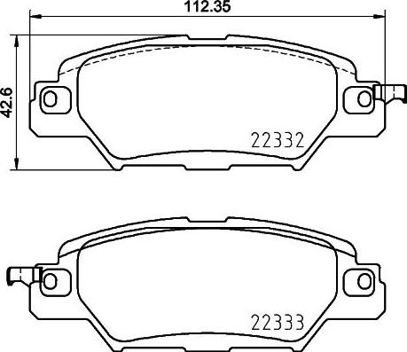 Japanparts PP-318MK - Jarrupala, levyjarru inparts.fi