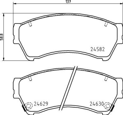 Brembo P 49 060 - Jarrupala, levyjarru inparts.fi