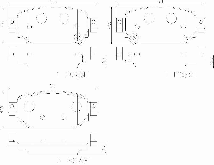 Brembo P49063N - Jarrupala, levyjarru inparts.fi