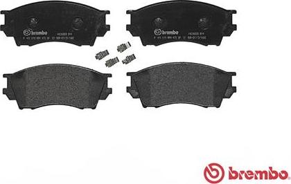 Brembo P 49 019 - Jarrupala, levyjarru inparts.fi