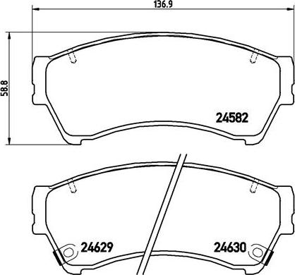 Brembo P 49 039 - Jarrupala, levyjarru inparts.fi