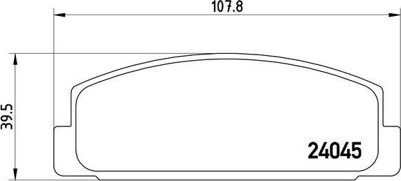 Brembo P 49 036 - Jarrupala, levyjarru inparts.fi