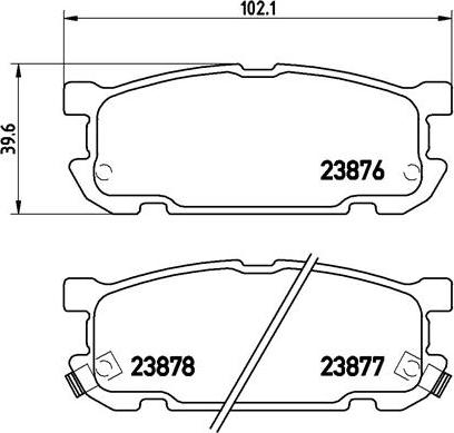 Brembo P 49 030 - Jarrupala, levyjarru inparts.fi