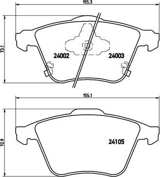 Brembo P 49 038 - Jarrupala, levyjarru inparts.fi