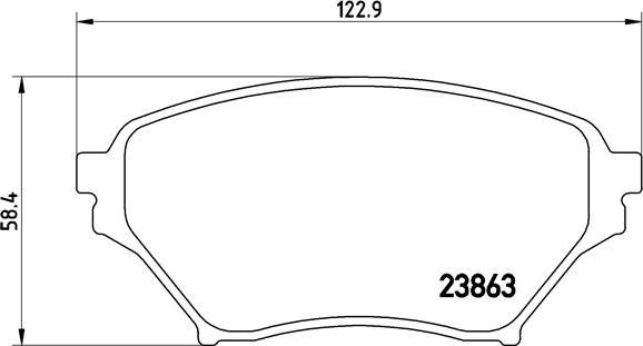 Brembo P 49 029 - Jarrupala, levyjarru inparts.fi