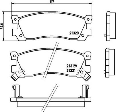 Brembo P 49 025 - Jarrupala, levyjarru inparts.fi