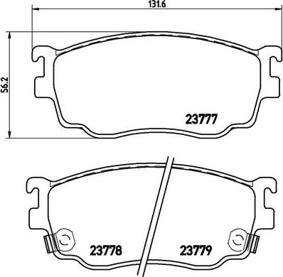 Brembo P 49 026 - Jarrupala, levyjarru inparts.fi