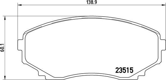 Brembo P 49 028 - Jarrupala, levyjarru inparts.fi