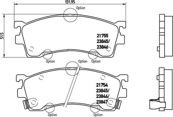 Brembo P 49 023 - Jarrupala, levyjarru inparts.fi