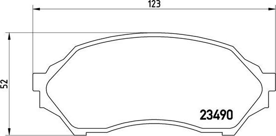 Brembo P 49 027 - Jarrupala, levyjarru inparts.fi