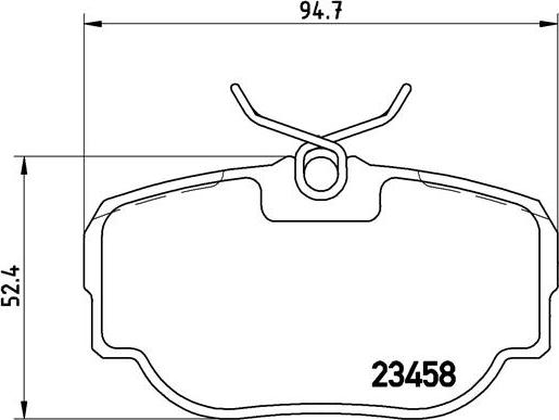 Brembo P 44 009 - Jarrupala, levyjarru inparts.fi