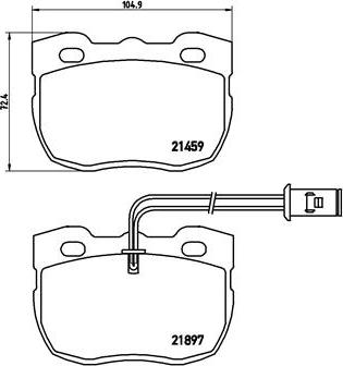 Brembo P 44 004 - Jarrupala, levyjarru inparts.fi