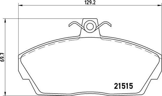 Brembo P 44 010 - Jarrupala, levyjarru inparts.fi