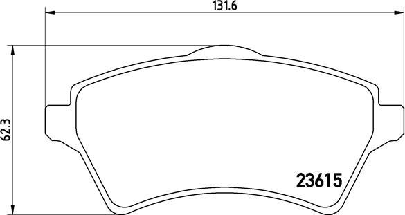 Brembo P 44 011 - Jarrupala, levyjarru inparts.fi