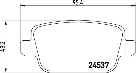 Brembo P 44 017 - Jarrupala, levyjarru inparts.fi