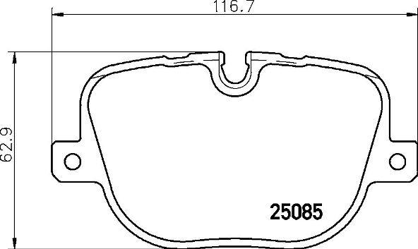 Brembo P 44 025 - Jarrupala, levyjarru inparts.fi