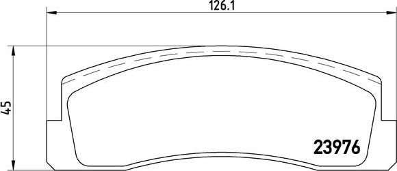 Brembo P 41 005 - Jarrupala, levyjarru inparts.fi