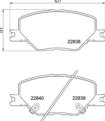 Brembo P 59 096 - Jarrupala, levyjarru inparts.fi