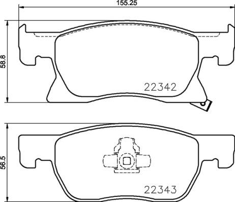 Brembo P 59 092 - Jarrupala, levyjarru inparts.fi