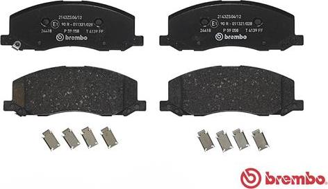 Brembo P 59 058 - Jarrupala, levyjarru inparts.fi