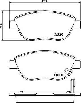 Brembo P 59 052 - Jarrupala, levyjarru inparts.fi