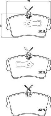 Brembo P 59 009 - Jarrupala, levyjarru inparts.fi