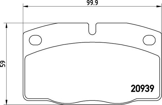 Brembo P 59 005 - Jarrupala, levyjarru inparts.fi