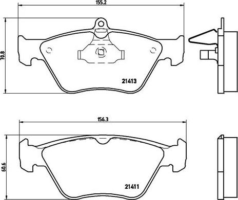 Brembo P 59 019 - Jarrupala, levyjarru inparts.fi