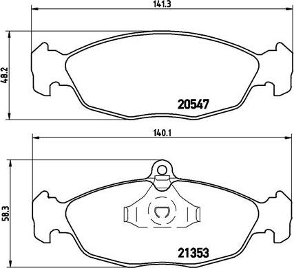 Valeo L78 - Jarrupala, levyjarru inparts.fi