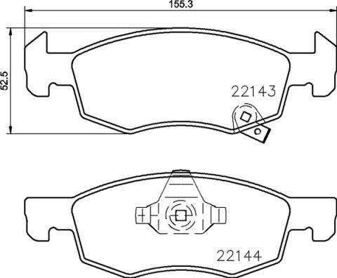 Brembo P 59 084 - Jarrupala, levyjarru inparts.fi