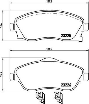 Brembo P 59 036 - Jarrupala, levyjarru inparts.fi