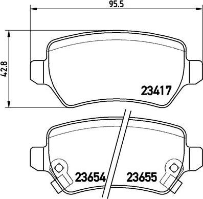 Brembo P 59 038 - Jarrupala, levyjarru inparts.fi