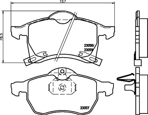 Brembo P 59 032 - Jarrupala, levyjarru inparts.fi